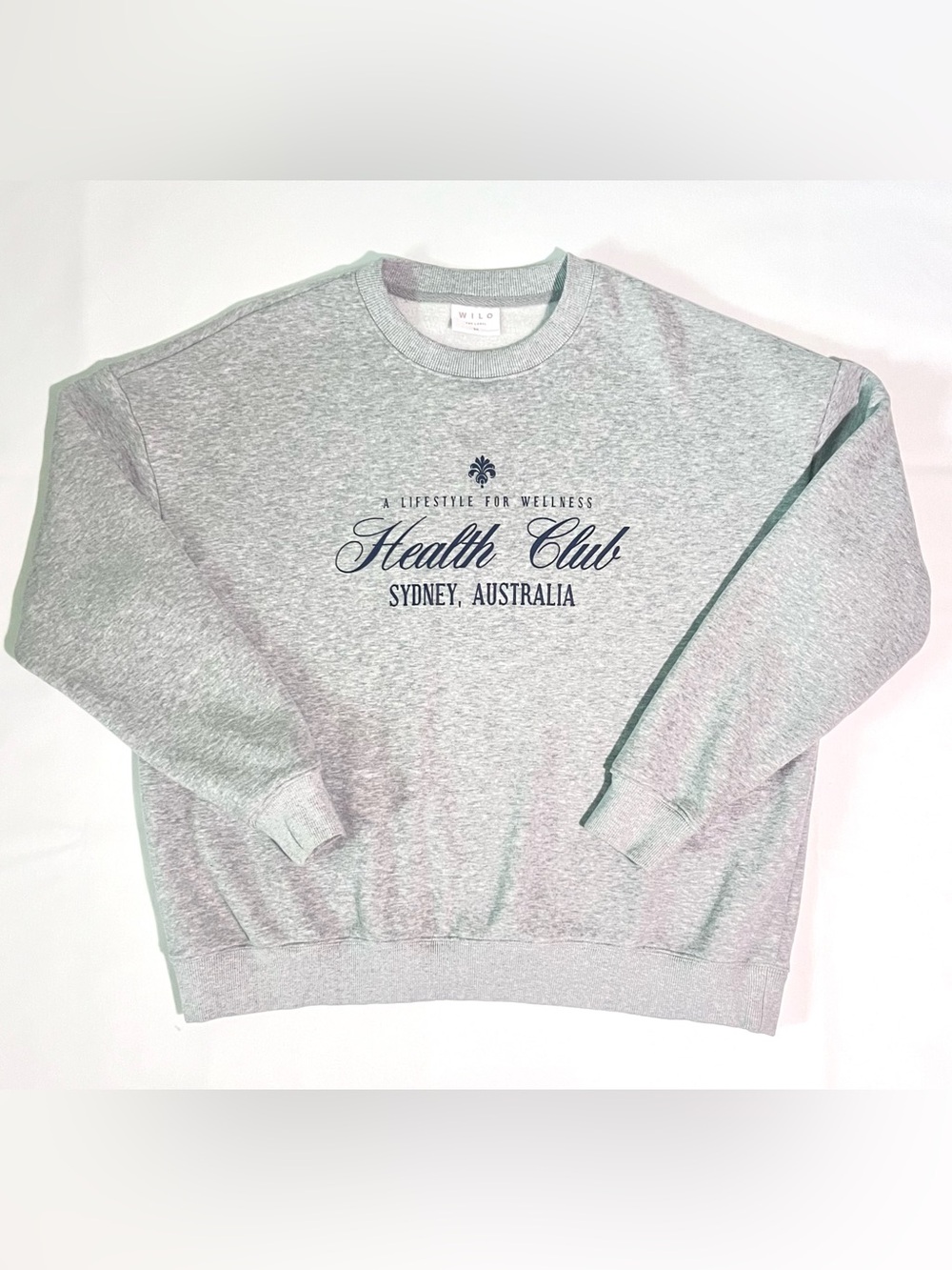WILO Health Club - Grey Crewneck Sweatshirt